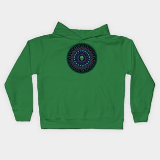 Aliens Exist Green Alien Head Kids Hoodie